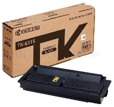 Тонер-картридж Kyocera TK-6115 (1T02P10NL0) черный для M4125idn/M4132idn 15000 стр.