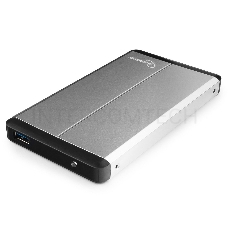 Внешний корпус для HDD Gembird EE2-U3S-2-S  2.5 EE2-U3S-2-S, серебро, USB 3.0, SATA, металл