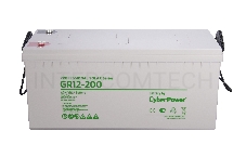 Батарея PS solar (gel) CyberPower GR 12-200 / 12 В 200 Ач Battery CyberPower Professional solar series (gel) GR 12-200 / 12V 200 Ah