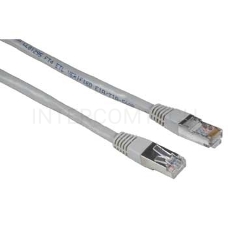 Патч-корд Hama H-30590 8p8c (RJ45) (m-m) CAT5e STP 10.0 м 1000 Мбит/с серый 