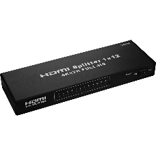 Разветвитель VCOM DD4112 Разветвитель HDMI Spliitter 1=>12 3D Full-HD 1.4v, каскадируемый