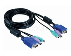 Переключатель D-Link DKVM-CB Кабель KVM длиной 1,8 м с разъемами PS2