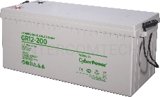 Батарея PS solar (gel) CyberPower GR 12-200 / 12 В 200 Ач Battery CyberPower Professional solar series (gel) GR 12-200 / 12V 200 Ah