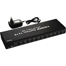 Разветвитель VCOM DD4112 Разветвитель HDMI Spliitter 1=>12 3D Full-HD 1.4v, каскадируемый