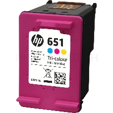 Картридж струйный HP 651 C2P11AE трехцветный для HP DJ IA5575e (300стр.)