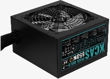 Блок питания Aerocool KCAS PLUS GOLD 650W <650W, ATX v2.4, APFC, Fan ARGB 12cm, 80+ Gold, Retail>