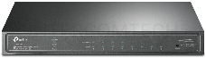 Коммутатор TP-Link JetStream 8-Port Gigabit Smart Switch with 4-Port PoE+, 4× Gigabit PoE+ Ports, 802.3at/af, 62 W PoE Power, Desktop Steel CaseIntegration with Omada SDN Controller, 802.1Q VLAN, STP/RSTP/MSTP, IGMP Snooping, 802.1p/DSCP QoS, ACL, 802.1x,