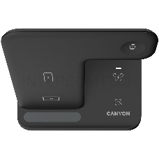 Беспроводное зарядное устройство CANYON WS-302, 3in1