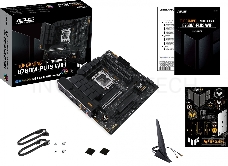 Материнская плата ASUS TUF GAMING B760M-PLUS WIFI Soc-1700 Intel B760 4xDDR5 mATX AC`97 8ch(7.1) 2.5Gg RAID+HDMI+DP
