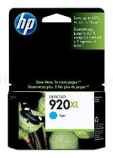 Картридж струйный HP 920XL CD972AE голубой для HP OJ 6000/6500