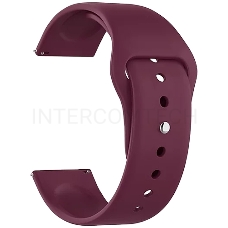 Силиконовый ремешок для Apple Watch 42/44 mm LYAMBDA ALTAIR DS-APS08-44-WR Wine red