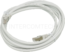 Кабель Патч-корд Lanmaster FTP LAN-PC45/S6A-3.0-GY вилка RJ-45-вилка RJ-45 кат.6А 3м серый LSZH (уп.:1шт)