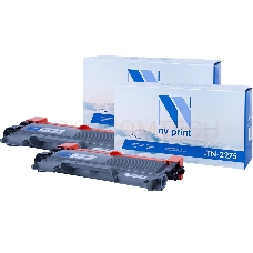 Картридж NVP совместимый NV-TN-2275T-SET2 для Brother DCP-7060D/ DCP-7065DN/ DCP-7070DWR/ MFC-7360/HL-2240D/HL-2250DN (2600k) (2 шт)