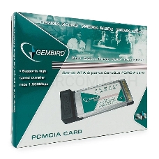 Контроллер Gembird CardBus PCMCIA на 2 SATA порта