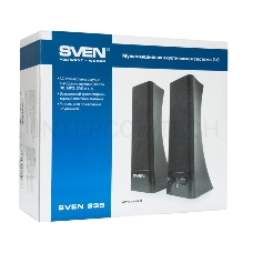 Колонки SVEN SPEAKER 2.0 235 BLACK SV-0110235BK