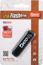 Флеш Диск Dato 16Gb DS2001 DS2001-16G USB2.0 черный