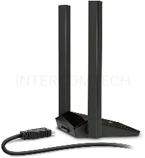 Адаптер TP-Link AC1300Mbps Dual-band High-Gain wireless USB adapter, 867Mbps at 5G and 400Mbps at 2.4G, two high gain antennas, USB 3.0, USB extension cable, support wave 2 MU-MIMO, full compatible with Windows and macOS.