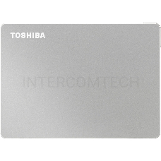 Жесткий диск Toshiba USB 3.0 2Tb HDTX120ESCAA Canvio Flex 2.5 серебристый