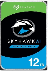Жесткий диск HDD 12TB Seagate SkyHawk ST12000VE0008 3.5 SATA 6Gb/s 256Mb 7200rpm для систем видеонаблюдения