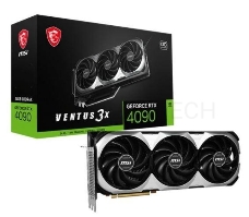 Видеокарта MSI RTX4090 VENTUS 3X 24G OC 24576Mb 384 GDDR6X 2550/21000 HDMIx1 DPx3 HDCP Ret