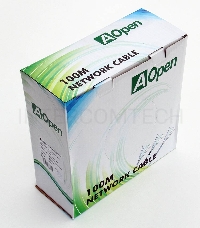 Кабель Aopen ANC6141  UTP 4 пары кат.6 (бухта 100м) 