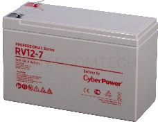 Батарея PS CyberPower RV 12-7 / 12 В 7,5 Ач Battery CyberPower Professional series RV 12-7 / 12V 7.5 Ah