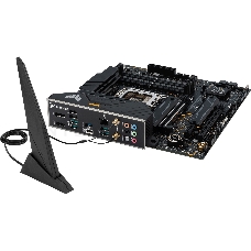 Материнская плата ASUS TUF GAMING B660M-PLUS WIFI, LGA1700, B660, 4*DDR5, DP+HDMI, CrossFireX, SATA3 + RAID, Audio, Gb LAN, USB 3.2*6, USB 2.0*6, COM*1 header (w/o cable), mATX ; 90MB1AZ0-M0EAY0