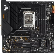 Материнская плата ASUS TUF GAMING B660M-PLUS WIFI, LGA1700, B660, 4*DDR5, DP+HDMI, CrossFireX, SATA3 + RAID, Audio, Gb LAN, USB 3.2*6, USB 2.0*6, COM*1 header (w/o cable), mATX ; 90MB1AZ0-M0EAY0