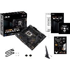 Материнская плата ASUS TUF GAMING B660M-PLUS WIFI, LGA1700, B660, 4*DDR5, DP+HDMI, CrossFireX, SATA3 + RAID, Audio, Gb LAN, USB 3.2*6, USB 2.0*6, COM*1 header (w/o cable), mATX ; 90MB1AZ0-M0EAY0