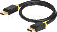 Greenconnect Кабель 5.0m DisplayPort v1.2, 20M/20M, черный, 28/28 AWG Greenconnect Кабель 5.0m DisplayPort v1.2, 20M/20M, черный, 28/28 AWG