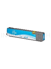 Струйный картридж Sakura F6T81AE (№973X Cyan) для HP, голубой, 110 мл., 7000 к.