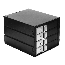 Корзина для HDD Exegate EX264645RUS HS435-01 (универсальная, на 4*3,5 SATA/SAS HDD, занимает 3*5,25 отсека)