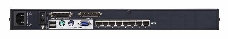 8-портовый КВМ-коммутатор высокой плотности с кабелем Cat 5 8 Port Cat 5 High Density KVM SW W/POWER