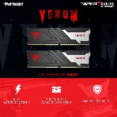 Память DDR5 2x8Gb 5200MHz Patriot PVV516G520C36K Viper Venom RTL PC5-41600 CL36 DIMM 288-pin 1.2В