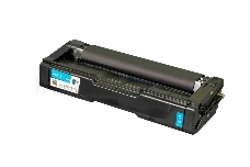 Тонер-туба SAKURA  SPC250EC (407544) для Ricoh Aficio SP C250/ C260/ C261, синий, 1600 к.