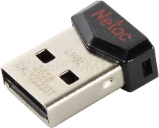 Флеш Диск Netac UM81 32Gb <NT03UM81N-032G-20BK>, USB2.0, Ultra compact