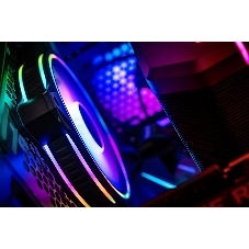 Вентиляторы для корпуса 1 Ватт Cooler Master MASTERFAN SICKLEFLOW, 120mm, 4-Pin (PWM), ARGB, 3 pcs + ARGB Controller