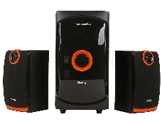 Колонки Dialog Progressive AP-200 BLACK { 2.1, 30W+2*15W RMS, USB+SD reader }