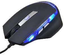 Мышь Oklick 715G Wired Gaming Mouse 6butt, 800/1200/1600 DPI USB