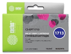 Картридж струйный Cactus CS-EPT1713 пурпурный для Epson Expression Home XP-33/103/203/207 (10ml)