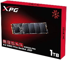 Накопитель SSD ADATA 1TB XPG SX6000 Pro, M.2 2280, PCI-E 3x4, [R/W - 2100/1400 MB/s] 3D-NAND TLC, Realtek