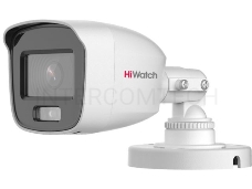 Камера видеонаблюдения аналоговая HiWatch DS-T500L 2.8-2.8мм HD-CVI HD-TVI цв. корп.:белый