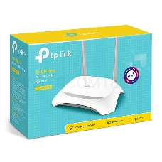 Роутер беспроводной TP-Link TL-WR840N N300 10/100BASE-TX белый
