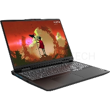 Ноутбук Lenovo IdeaPad Gaming 3 16ARH7 16(1920x1200 IPS)/AMD Ryzen 5 6600H/16384Mb/1024SSD/noDVD/RTX3050Ti/71WHr/2.5kg/onyx grey/noOS+170W, RU kbd