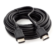 Кабель HDMI Cablexpert CC-HDMI4L-7.5M, 7.5м, v2.0, 19M/19M, серия Light, черный, позол.разъемы, экран, пакет