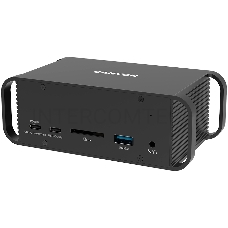 Док-станция Canyon Multiport Docking Station with 14 ports ,with Type C female *4  ,USB3.0*2,USB2.0*2,RJ45*1,HDMI*2,SD card slot,Audio 3.5 audio*1Input 100-240V/100W AC port, Output USB-C PD 60W * 1, Dual USB C cables length 1.0m 20V3A, , 140*75*49mm, 0.8