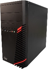 Компьютер IRU Game 520B5SM MT Ryzen 5 5600X (3.7) 16Gb SSD500Gb RX 6500XT 4Gb Free DOS GbitEth 400W черный