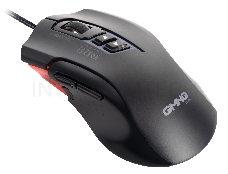 Мышь GMNG XM004 черный/красный оптическая (12800dpi) USB для ноутбука (8but)