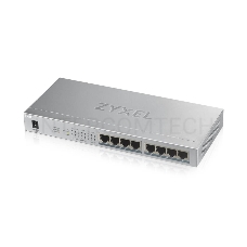 Коммутатор Zyxel GS1008HP Switch PoE +, 8xGE PoE +, tabletop, metal, silent, budget PoE 60 W