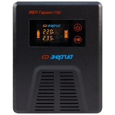ИБП ЭНЕРГИЯ Гарант-750 Е0201-0039  12В, 750 ВА\720 Вт, 155-275В, EUROх2